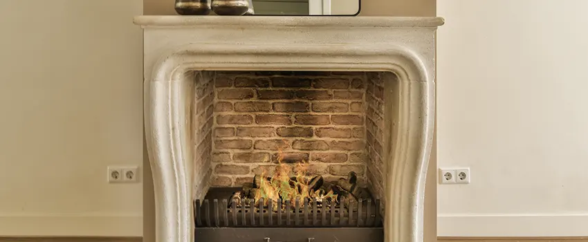 Vintage-style Fireplace Redesign in Hawthorne, New Jersey